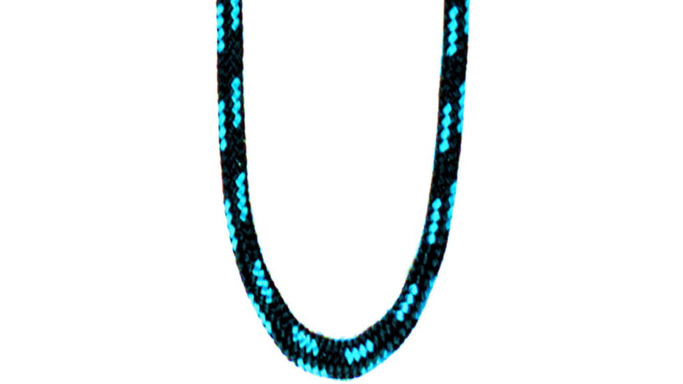 Pine Ridge Archery Nitro String Loop, Turquoise/Black, 20ft., 2581-TQBK20