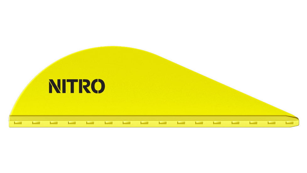 Pine Ridge Archery Nitro Vane 2.0 - Neon Yellow, 36/pkg., 2822-NY36