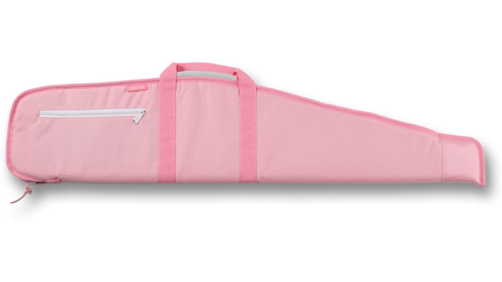 Bulldog Cases &amp; Vaults Deluxe Shotgun Case, Pink w/Pink Trim, 52In BD254