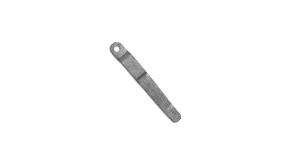 Piranha Knives Pocket Clip Ti, Stonewash, Stonewash, 2.25 inch, BHQ-68995