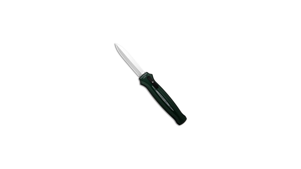 Piranha Piranha Rated-X D/A Dagger OTF Automatic Knife Green 3.5" Mirror, Green, 154CM, adult, BHQ-181783