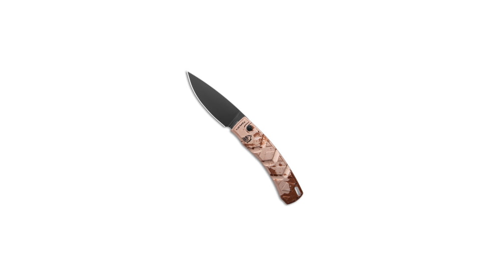 Piranha Piranha X Automatic Tactical Knife Desert Camo Aluminum 3.3" Black 154CM, Brown/Tan, 154CM, adult, BHQ-26285