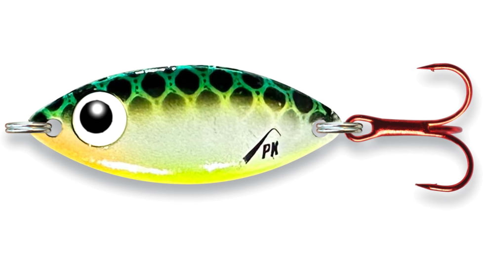PK Lures PK Spoon, 1/2 oz. Shad Glow, PK3SG