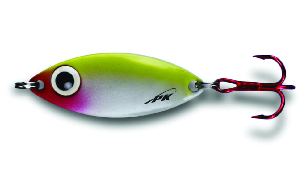 PK Lures PK Spoon, 1/4 oz. Pearl Chartreuse, PK6PCH