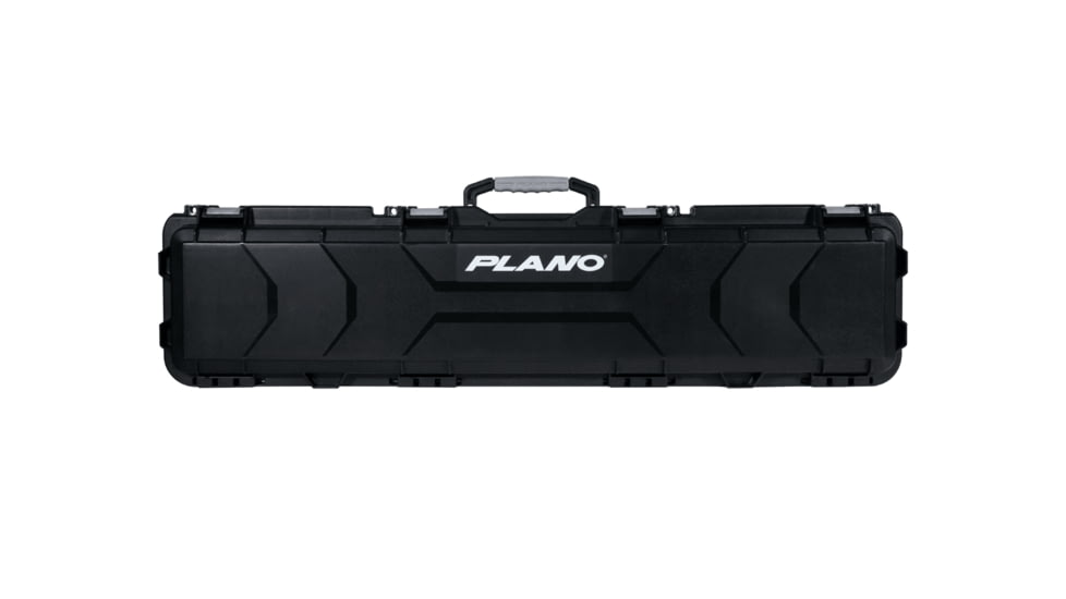 Plano Element Gun Eqpmnt Case 50in Single Long Gu w/Gry Accent, Black, PLAM9501