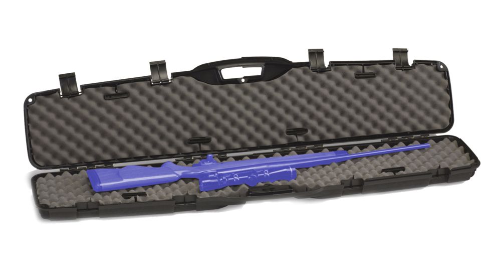 Plano PillarLock Single Scoped Rifle Case, 53.25In, Black, PMC153101
