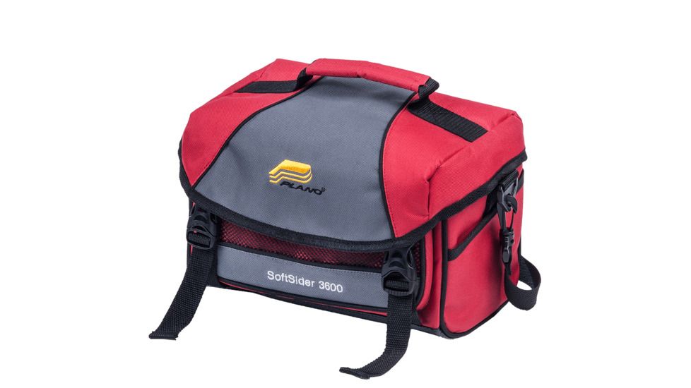 Plano 3600 Size Softsider, with 2-3600's, Red, 446301