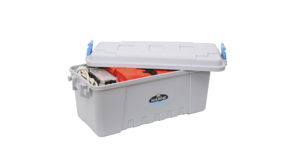 Plano 68 Quart Marine Box with OR seal, Marine Grey/Blue, 171960