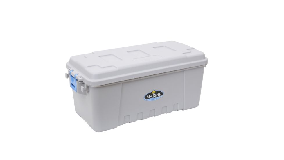 Plano 68 Quart Marine Box with OR seal, Marine Grey/Blue, 171960