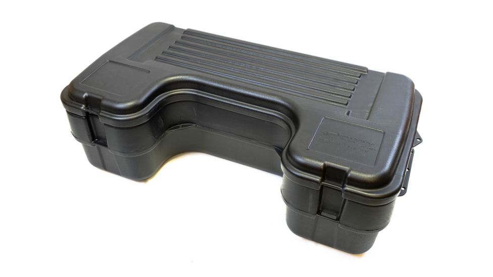 Plano Rear Mount ATV Box w/ Hinged Cover - Black 1510-01