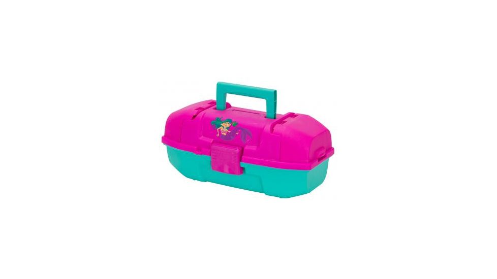 Plano Youth Tackle Box - Mermaid - Magenta-Teal, Mermaid - Magenta-Teal 500102