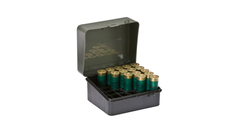 Plano 12-16 Gauge Shot Shell Box w/Padlock Detail