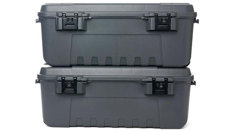 Plano Sportsman's Large Trunk, 108 Quart, Charcoal, P000061