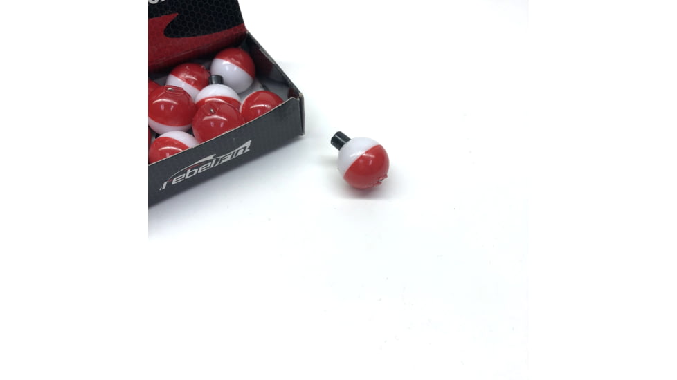 Plastilite Plastilite P2 Plastic Float, Pear Shape, 3/4in, R/W,12 per Box, P2