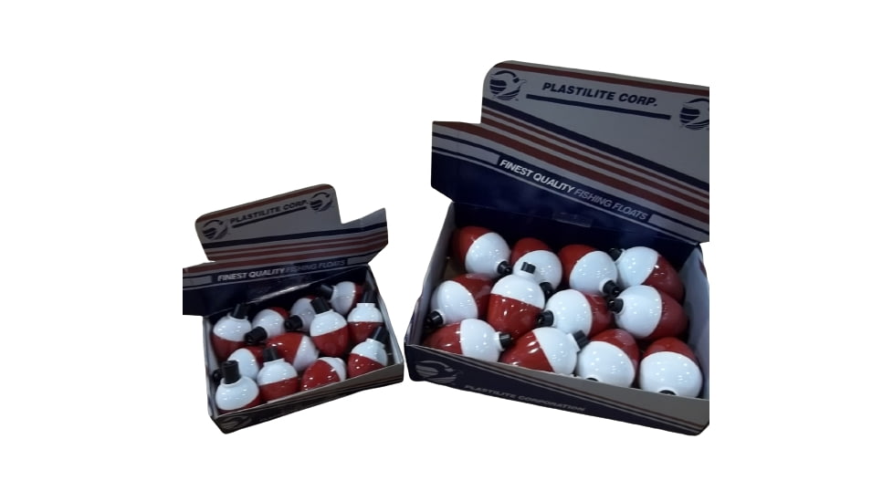 Plastilite Plastilite P2P Plastic Float, Pear Shape, 3/4in,R/W, 3Pk,Pegable, P2P