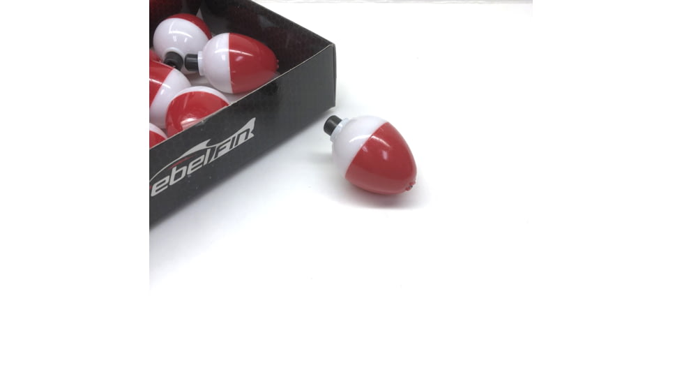 Plastilite Plastilite P4P Plastic Float,Pear Shape, 1 1/4in,R/W,3pk,Pegable, P4P