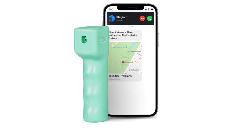Plegium Smart Mini Pepper Spray, Mint Green, SPSM-MG