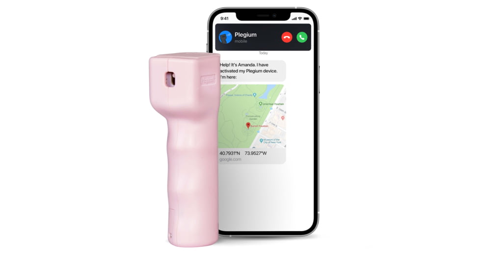 Plegium Smart Mini Pepper Spray, Pink, SPSM-PI
