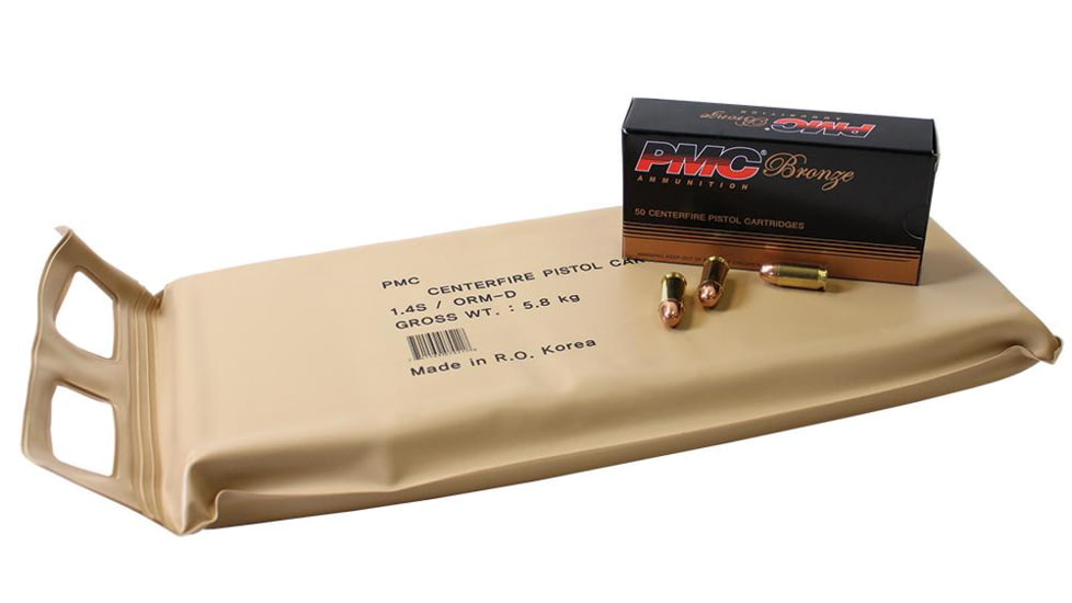 PMC Ammunition Bronze Handgun Ammunition Battle Pack 6-50rd Boxes, 380A-BP