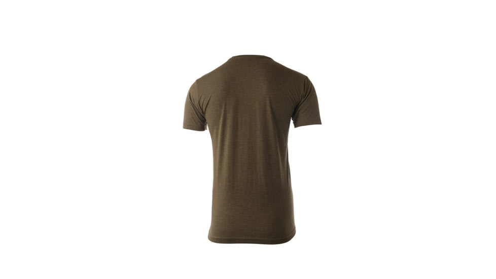 Pnuma Outdoors Lifestyle Logo Mark T-Shirt - Mens, Military Green, L, PSSLMMGS