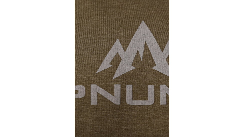 Pnuma Outdoors Lifestyle Logo Mark T-Shirt - Mens, Military Green, L, PSSLMMGS