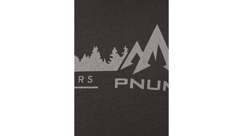 Pnuma Outdoors Lifestyle Tree Line T-Shirt - Mens, Heavy Metal, S, PSSTLHML