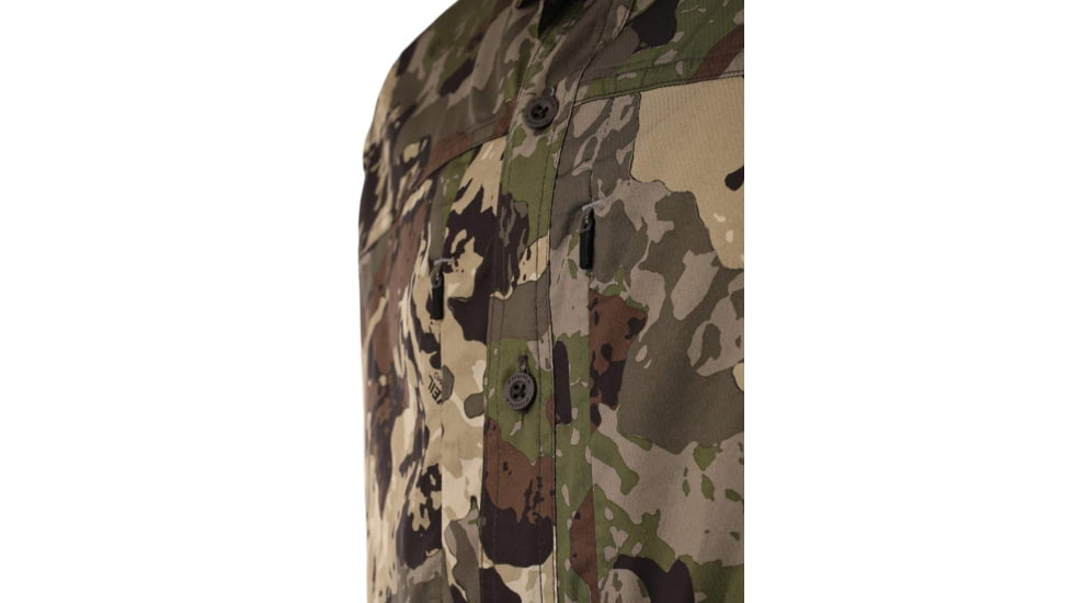 Pnuma Outdoors Long Sleeve Shooting Shirt - Mens, Caza, XL, PLSSSCX