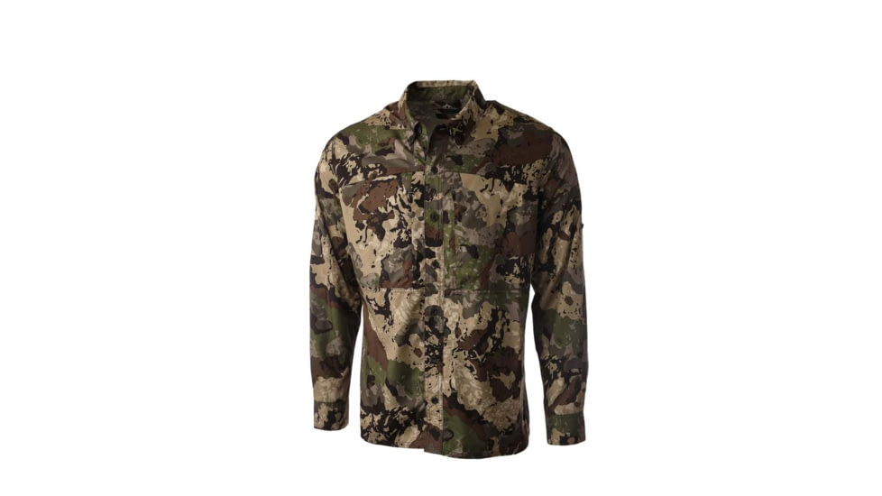 Pnuma Outdoors Long Sleeve Shooting Shirt - Mens, Caza, XL, PLSSSCX