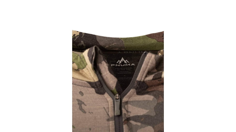Pnuma Outdoors Merino Wool Baselayer 1/4 Zip Pullover - Mens, Caza, S, P302CS