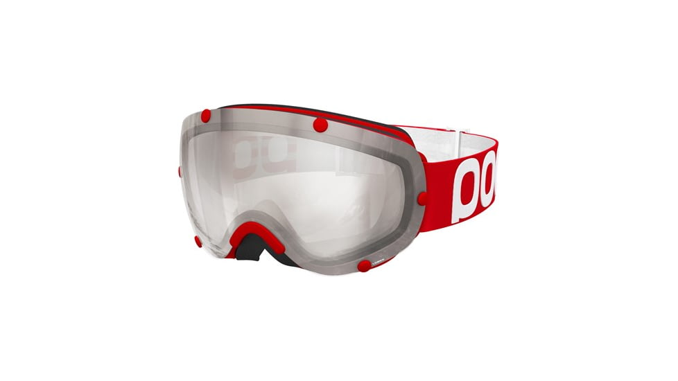 POC Lobes Goggles-Bohrium Red-Silver