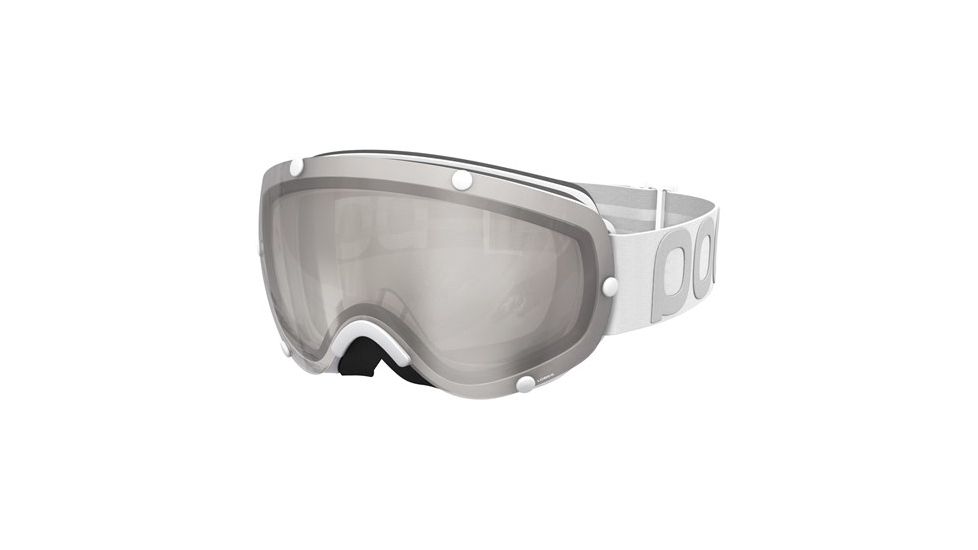 POC Lobes Goggles-Hydrogen White-Silver