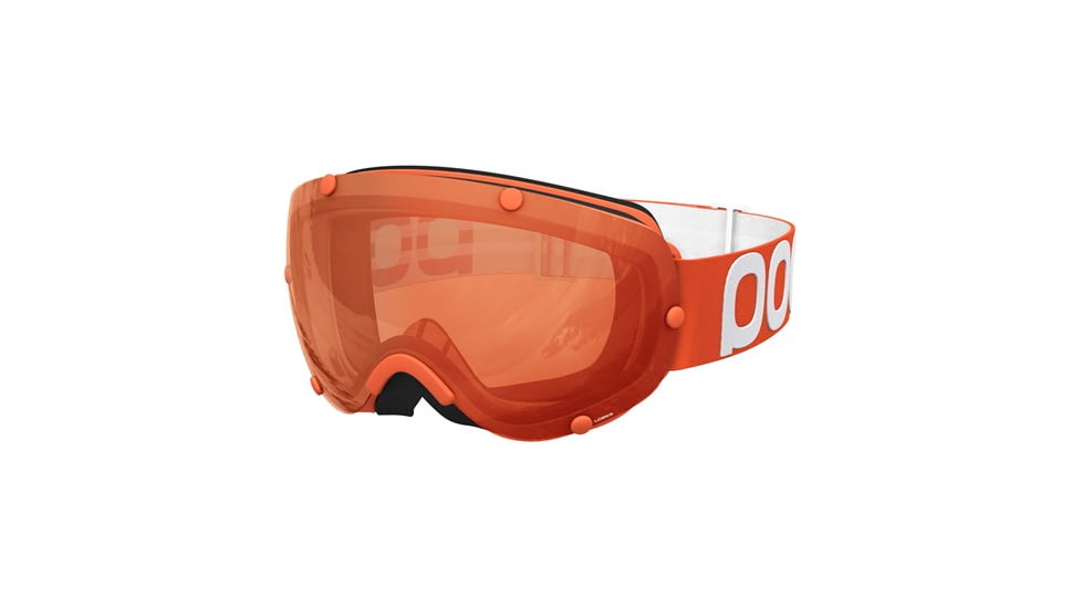 POC Lobes Goggles-Zink Orange-Orange Double