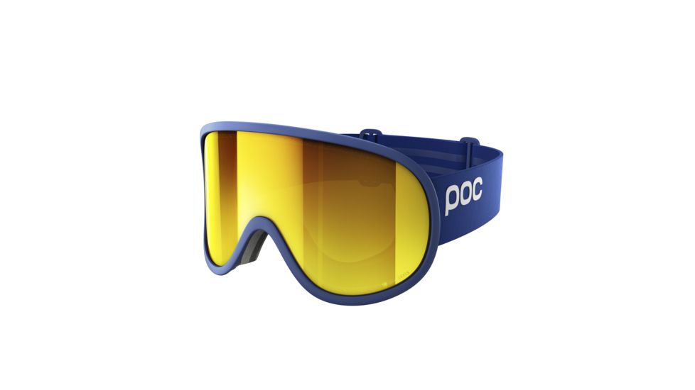 POC Retina Big Clarity Snow Goggles, Basketane Blue/Spektris Orange, 40525BLO