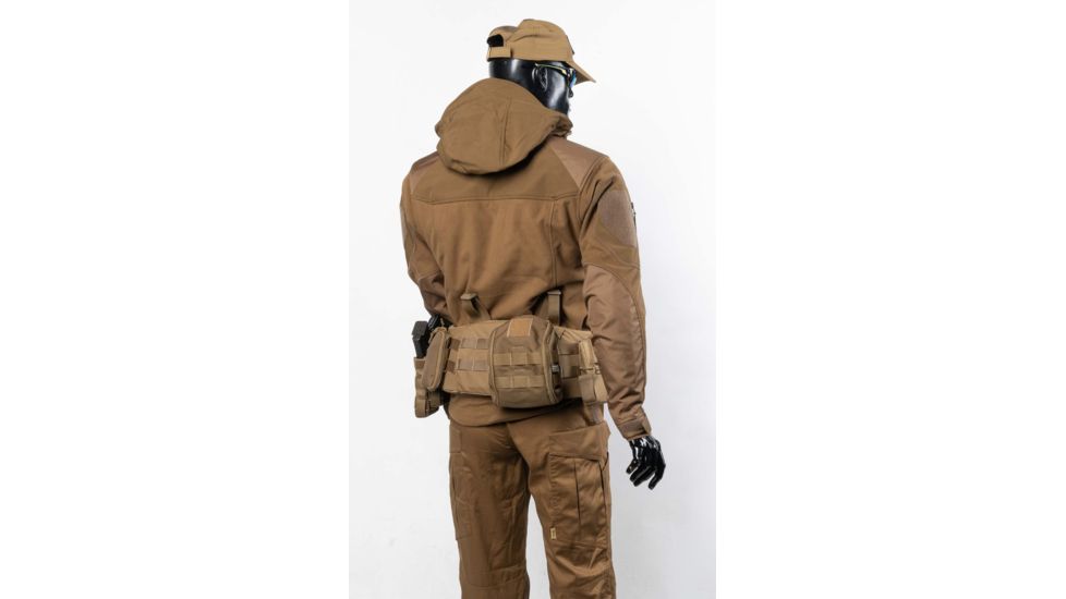 PODAVACH Ergonomic tactical chest rig, Coyote, NSN n, BL-BLT-CY