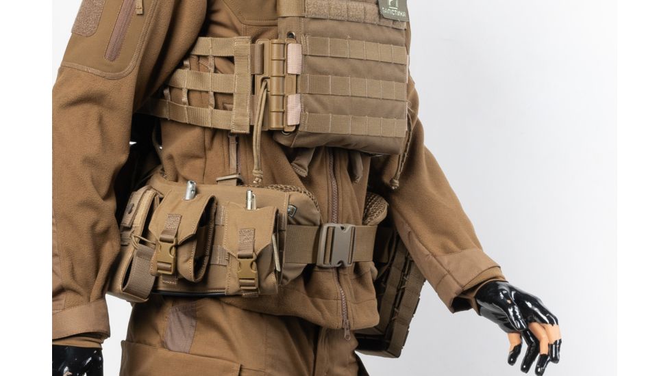 PODAVACH Ergonomic tactical chest rig, Coyote, NSN n, BL-BLT-CY