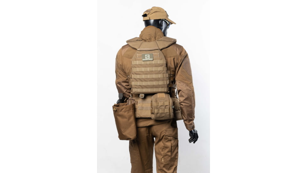 PODAVACH Ergonomic tactical chest rig, Coyote, NSN n, BL-BLT-CY
