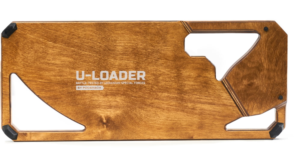 PODAVACH U-Loader, Basic, AR15, AK Magazine Speed Loader, Walnut, L15WN
