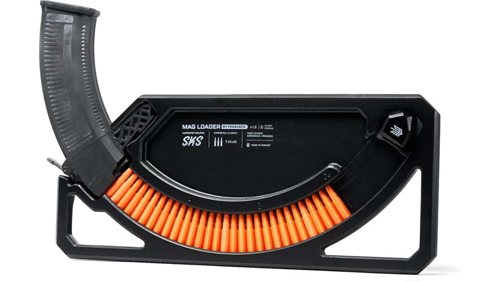 PODAVACH U-Loader Magazine Speed Loader for SKS, Black, LSKSBL
