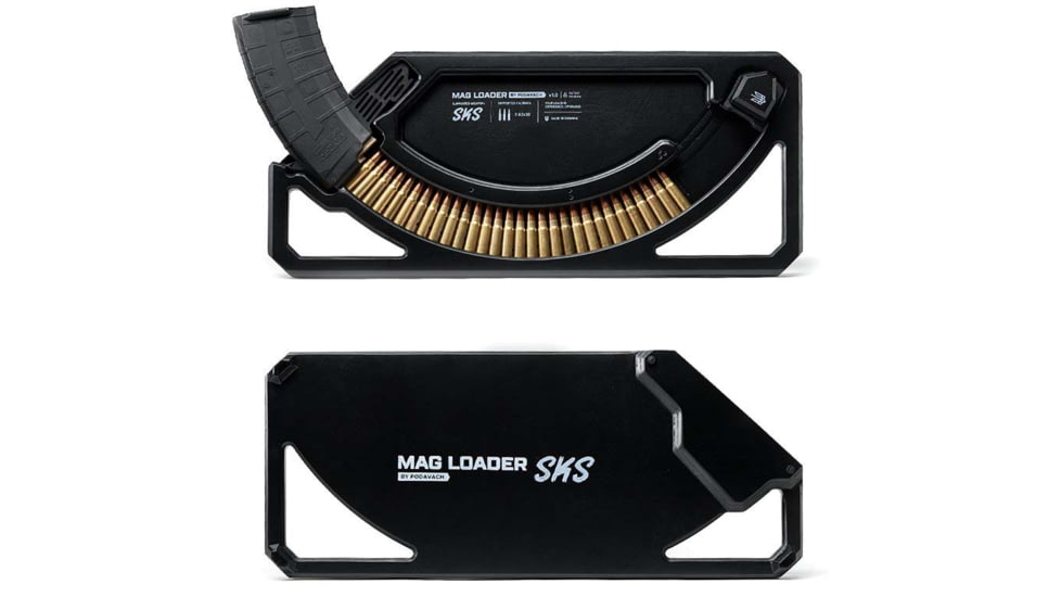 PODAVACH U-Loader Magazine Speed Loader for SKS, Black, LSKSBL