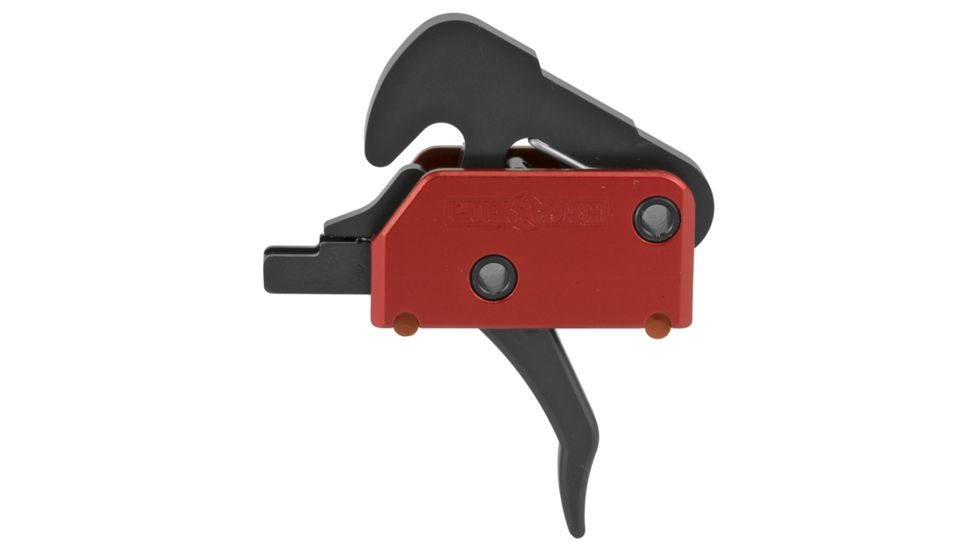 POF USA Standard Two Stage Trigger with KNS Pins, 4.5 lb Pull Weight, Red/Black, 1511
