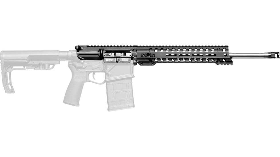 POF USA Rogue Upper Receiver Assembly, Mid Length, 11in Handguard, 16.5in Barrel, 5/8x24, M-LOK, Micro B Muzzle Break, Black, 1822
