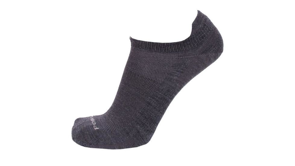 Point 6 Active Extra Light Micro  Men's Socks, Gray, Large 2154-200-07