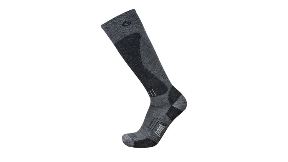 Point 6 Boot Light OTC Men's Socks, Gray, Medium 1810-200-06