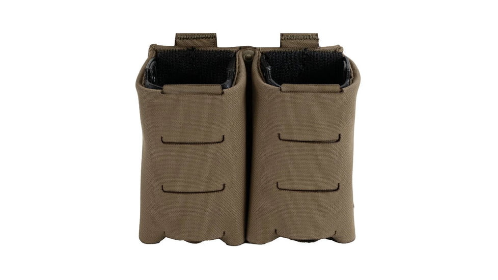 Point Blank Duty Gear Alpha Double Pistol Magazine Pouch, Coyote, PCHPMDACZ5-COY