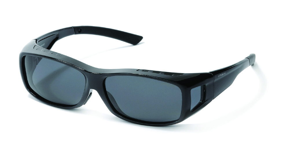 Polaroid Avery SunCovers - Black, Polar Grey Lenses PD8045A
