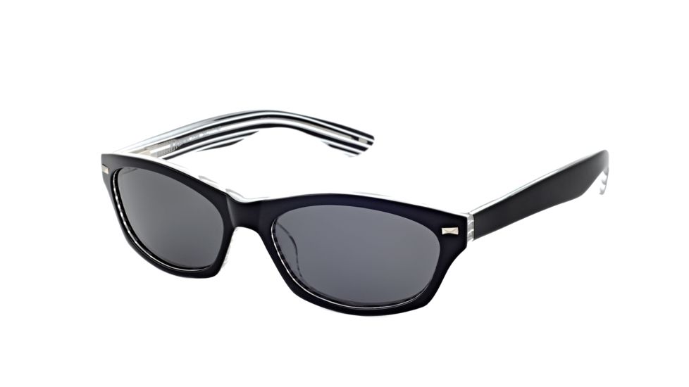 Polaroid Edna Bifocal Sunglasses, Black/White Frame PDP9104ZBF