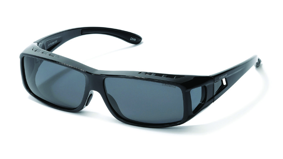 Polaroid Parker SunCovers - Black, Polarized Grey Lenses PD8043A