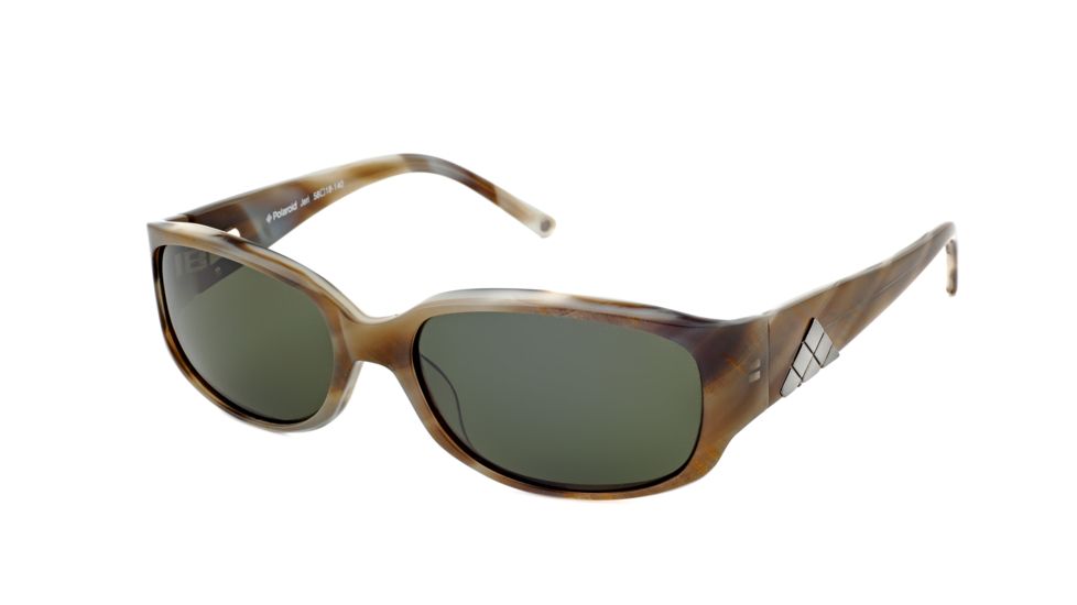 Polaroid Jeri Progressive Sunglasses, Horn Olive Frame PDP9151Y-PROG