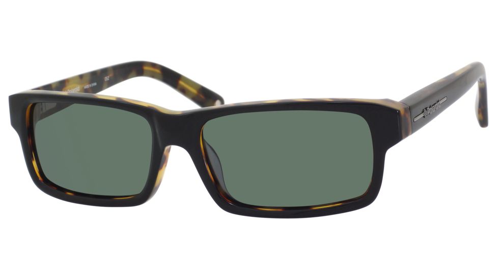 Polaroid U 9351/S Progressive Prescription Sunglasses U9351S-0238-0P-5717 - Lens Diameter 57 mm, Frame Color A / Black / Havana