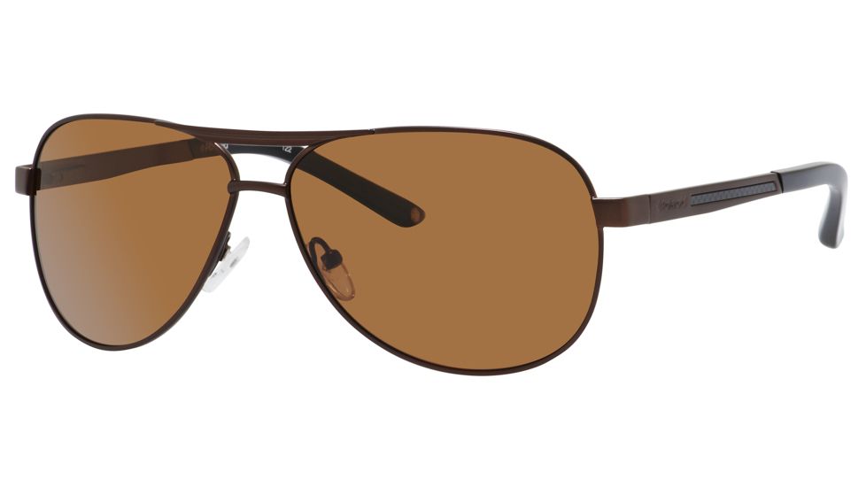 Polaroid X 4308/S Sunglasses X4308S-009Q-OX-6212 - C / Brown Frame, Copper Polarized Lenses, Lens Diameter 62mm, Distance Between Lenses 12mm